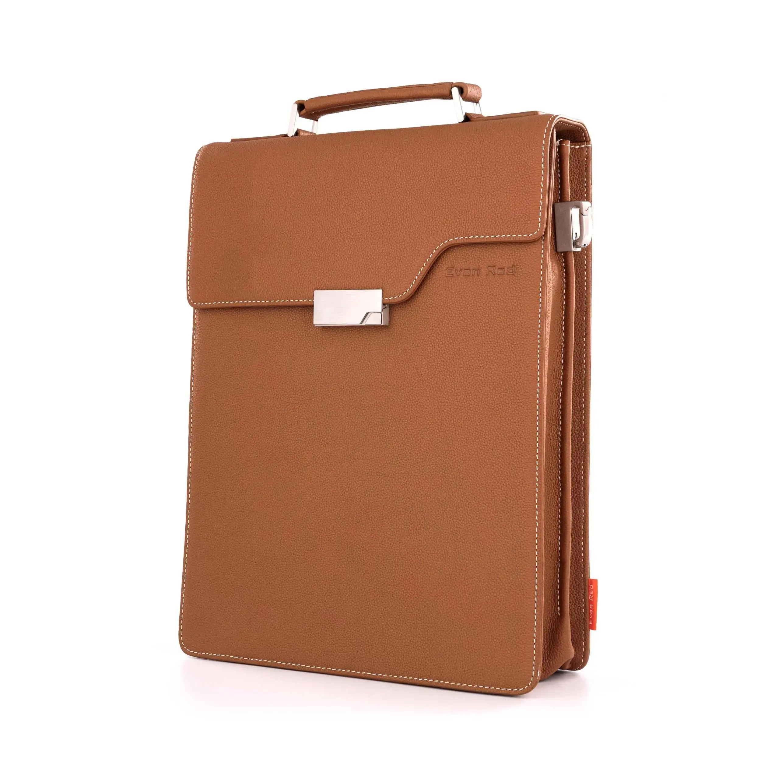 The Modern Backpack - Tan Evan Red