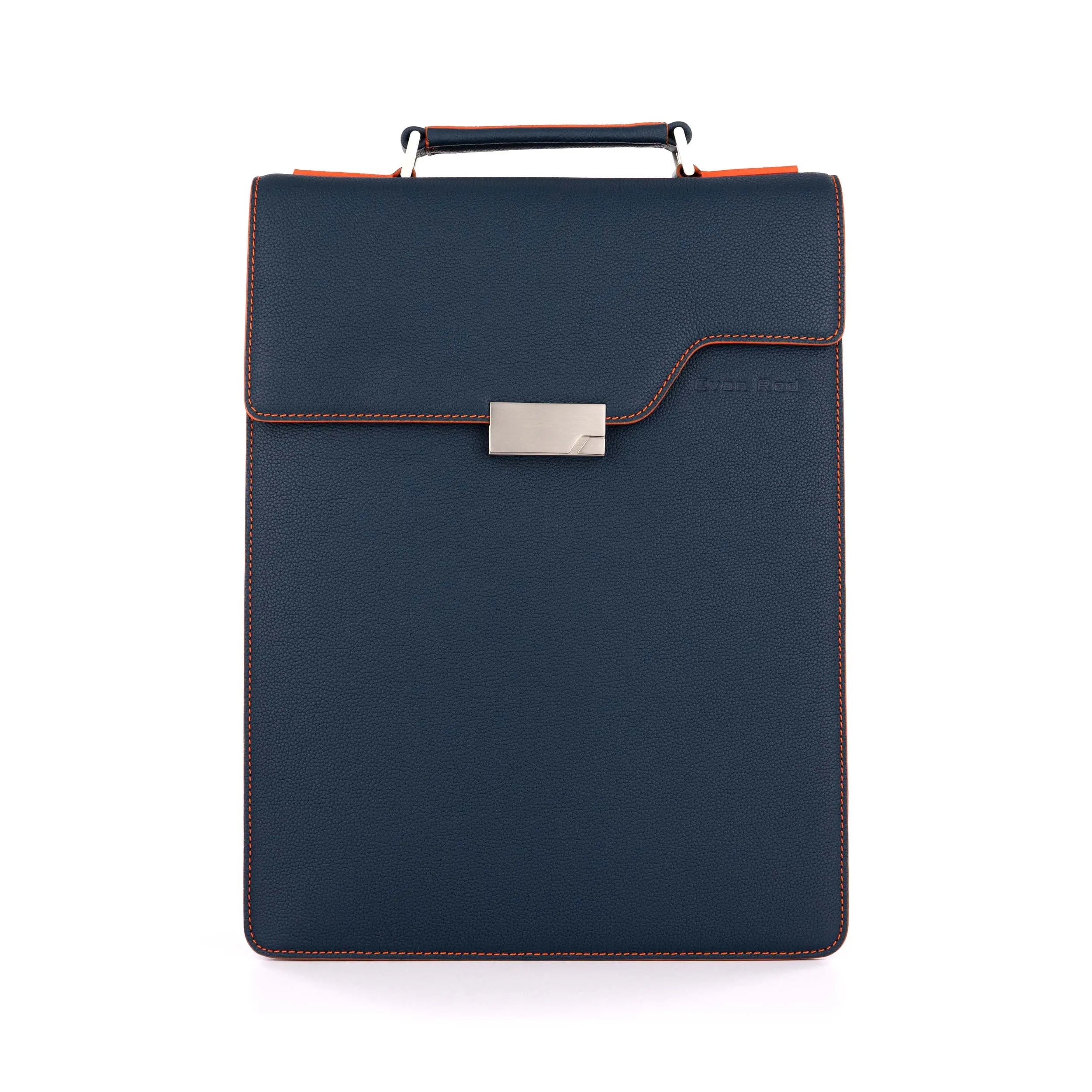 Petrol Blue Evan Red