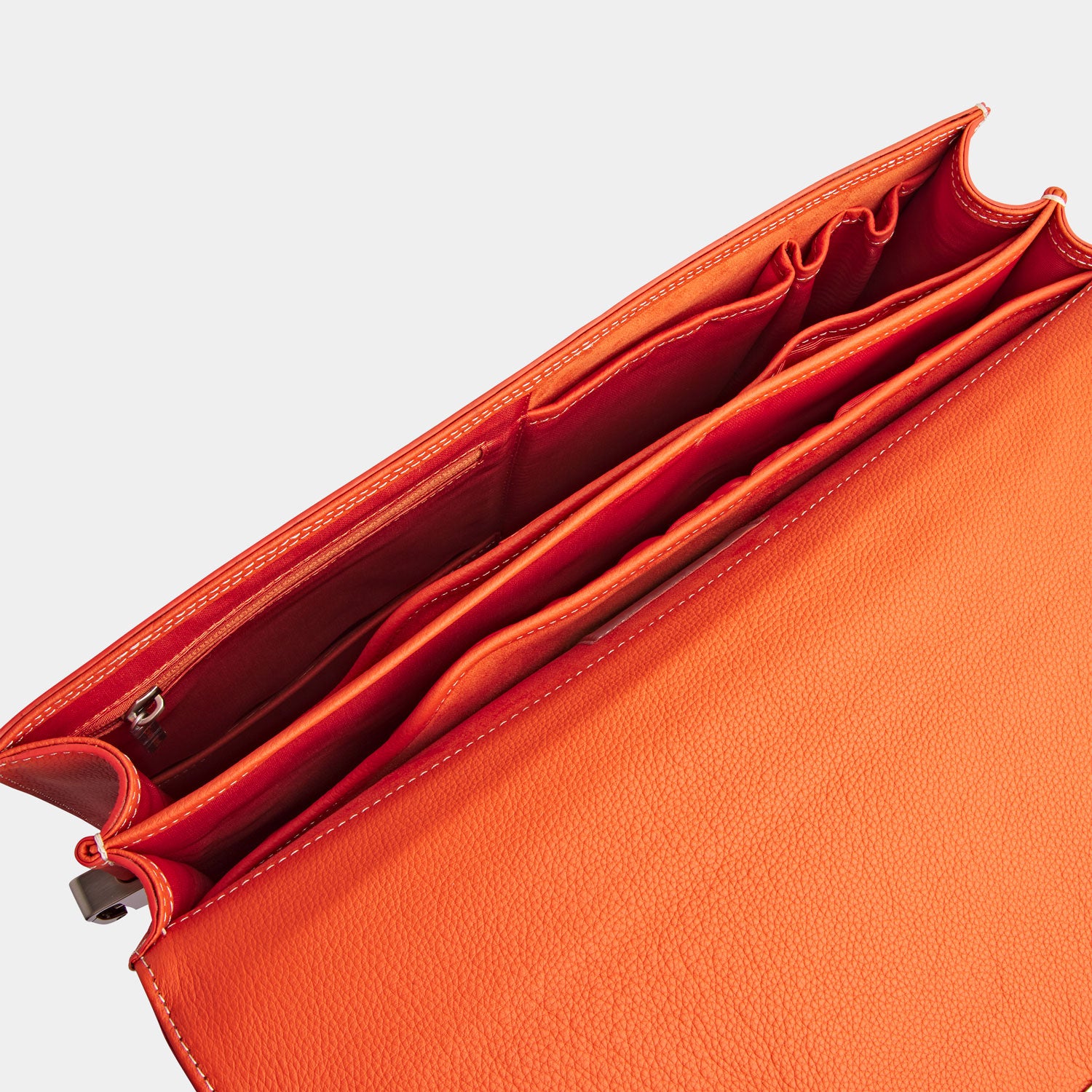 The Classic Briefcase - Orange