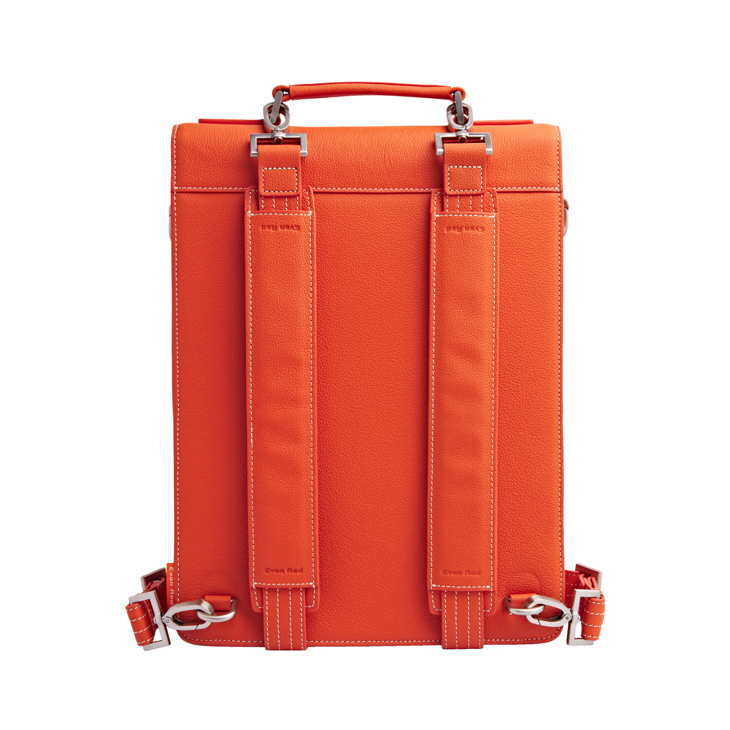 The Modern Backpack - Orange Evan Red