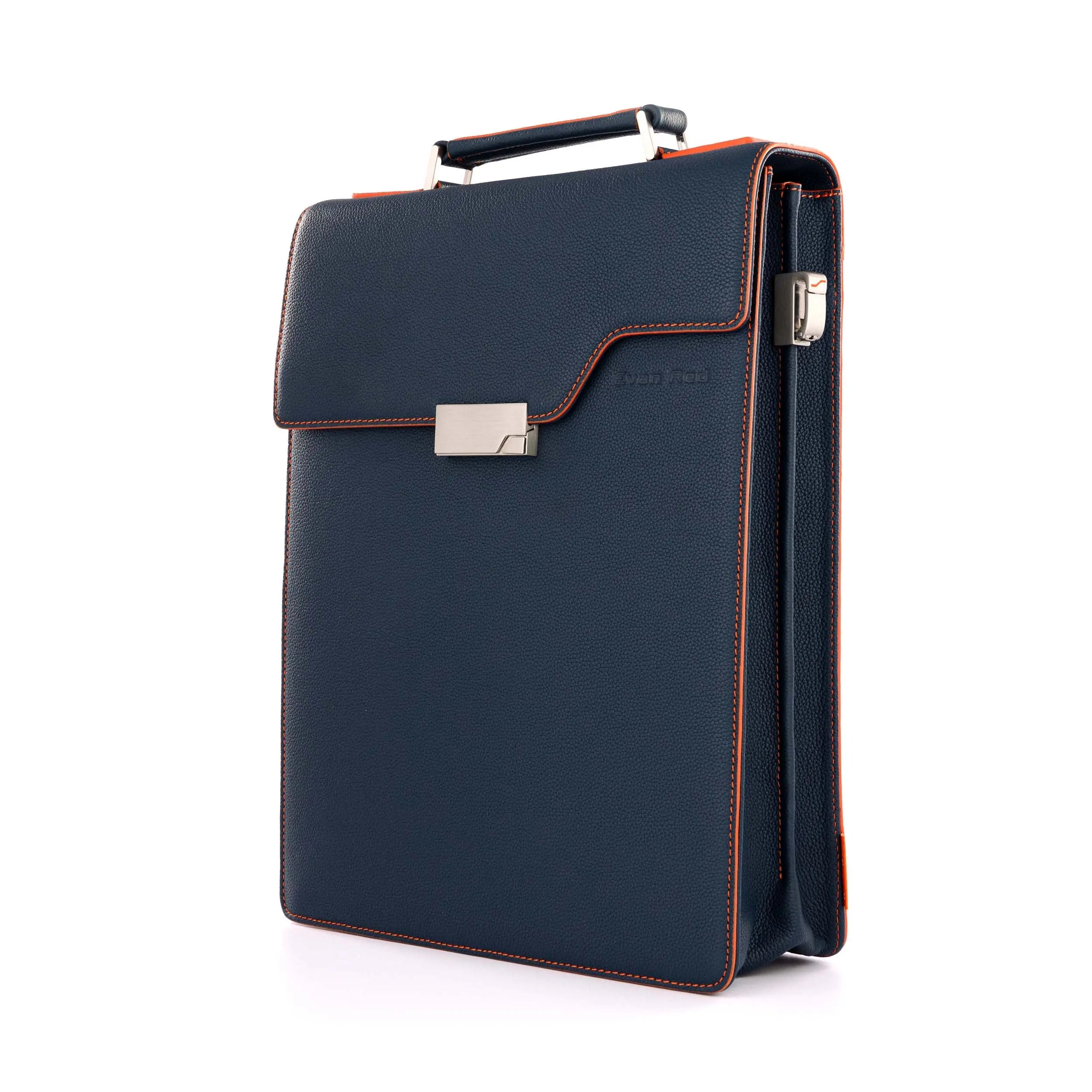 Petrol Blue Evan Red